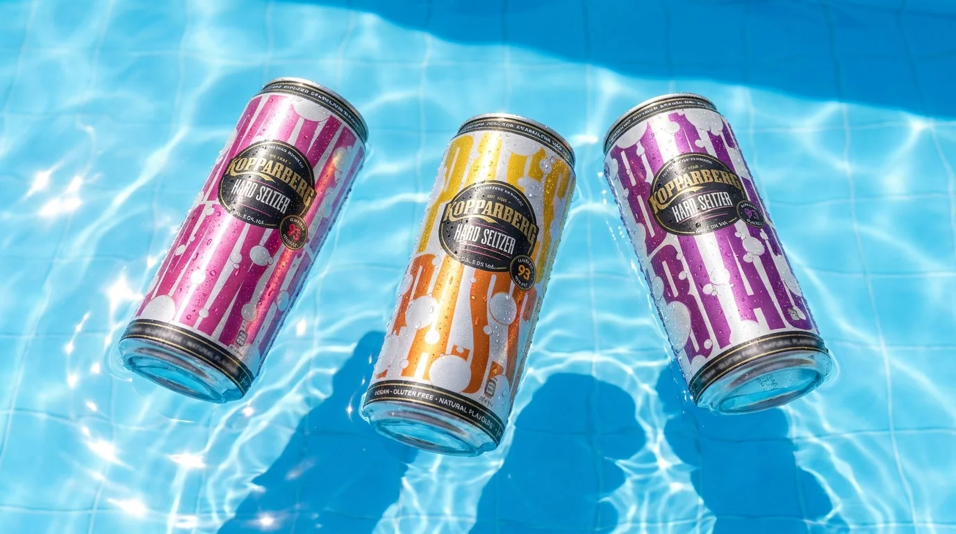 Kopparberg cider concept render